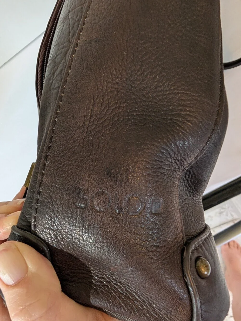 Solo NY Leather Laptop BucketTote Bag in Espresso - Classic Everyday Carry
